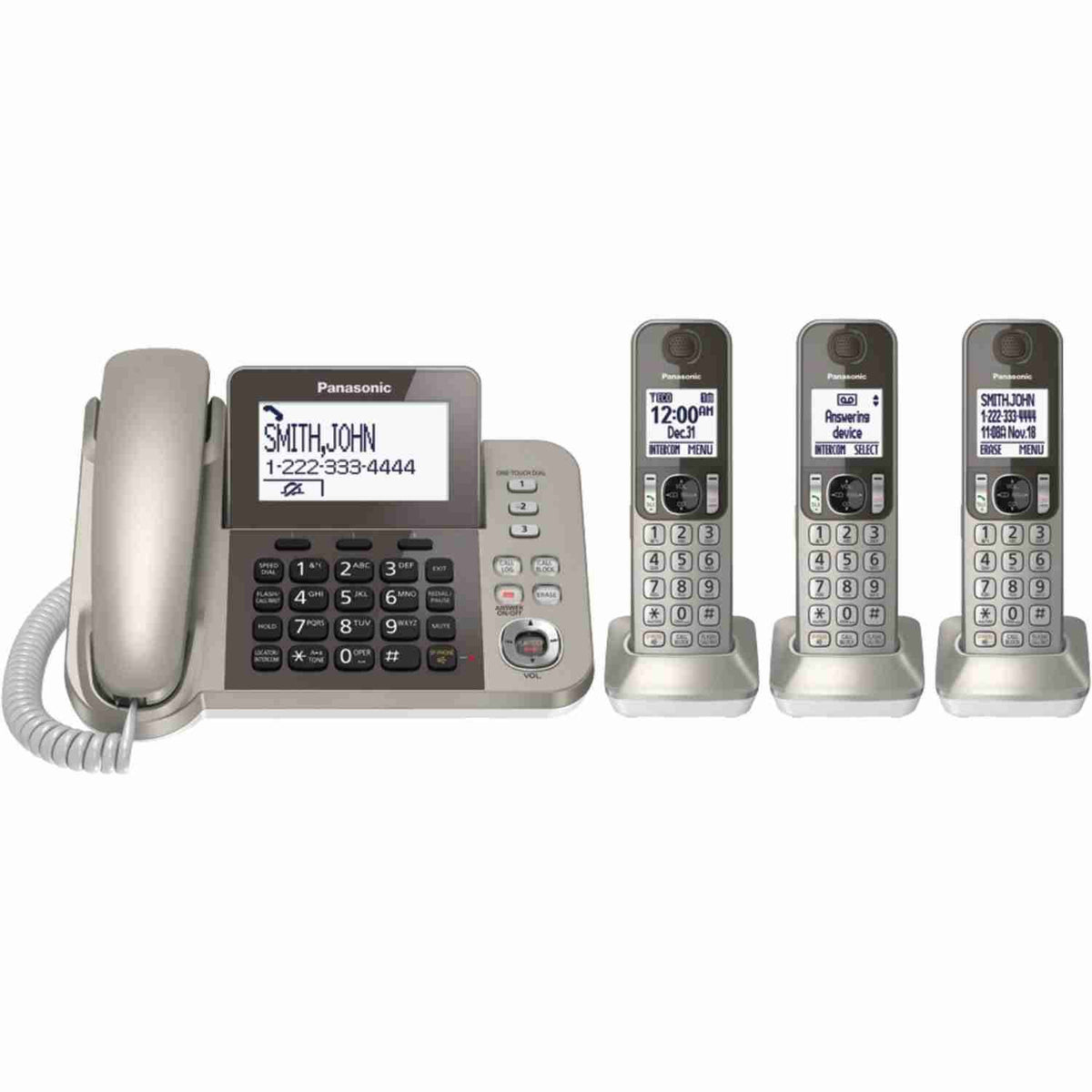 Champagne Gold Cordless Phone F402570