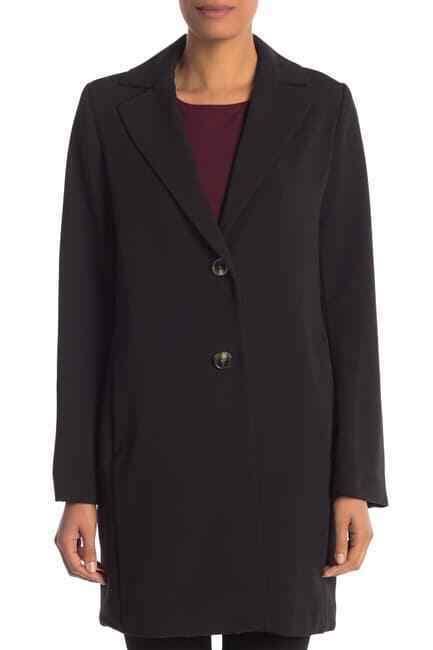 Black Xs Single-Breasted Coat U796272
