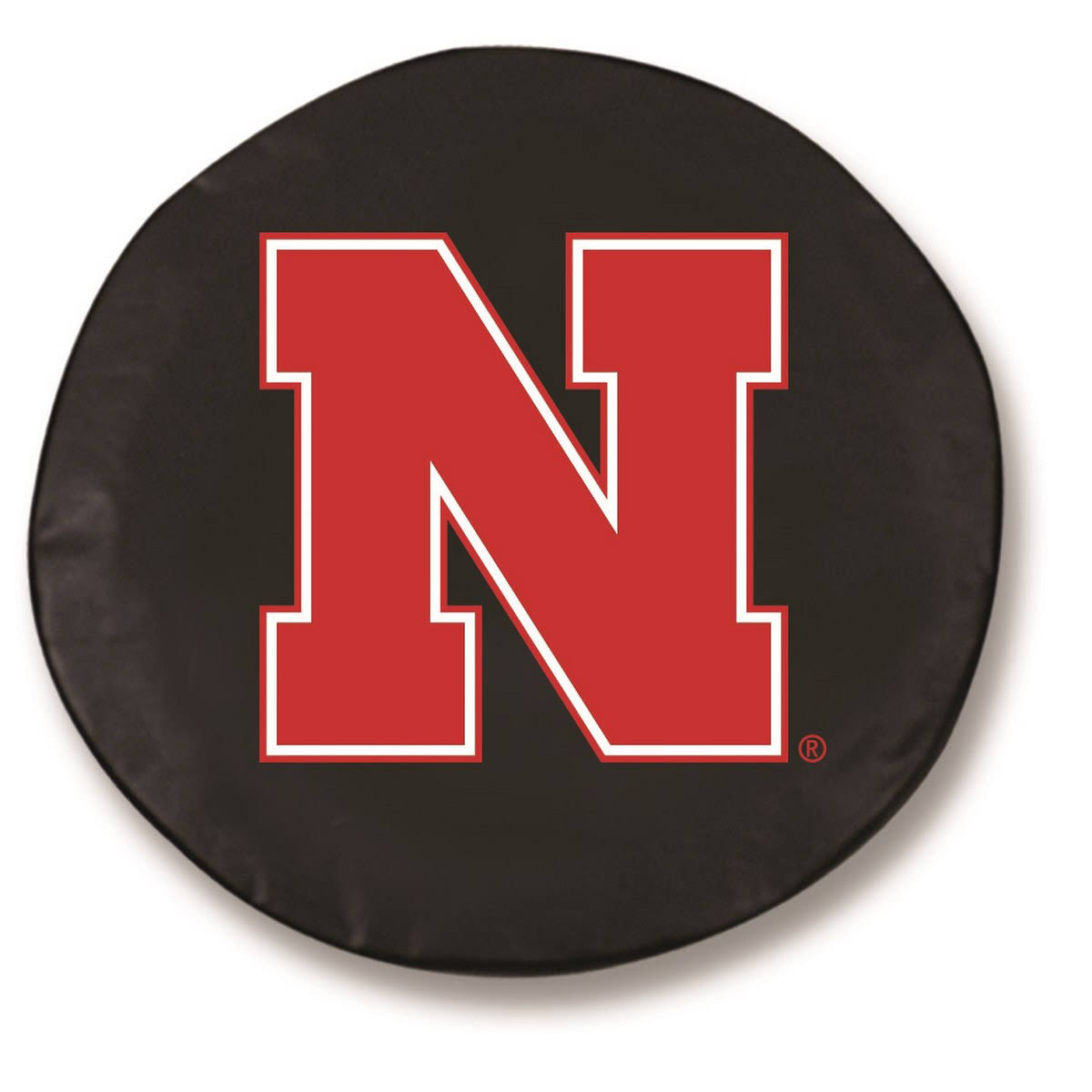 Black Vinyl Fitted Spare Car Tire Cover S1866