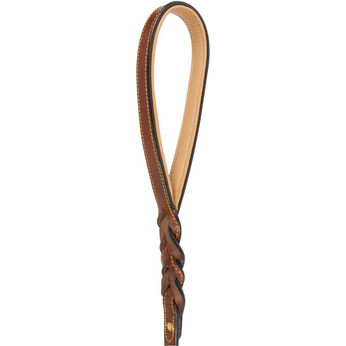 Leather Braided Dog Leash M760