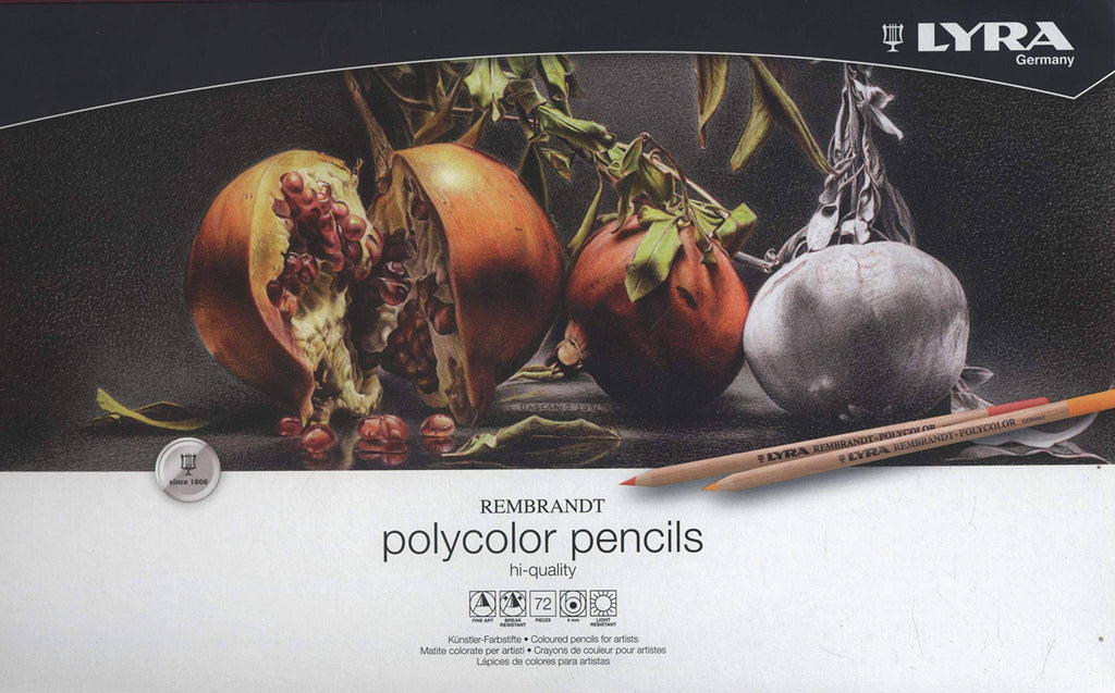72 Metal Case Colored Pencils J9055