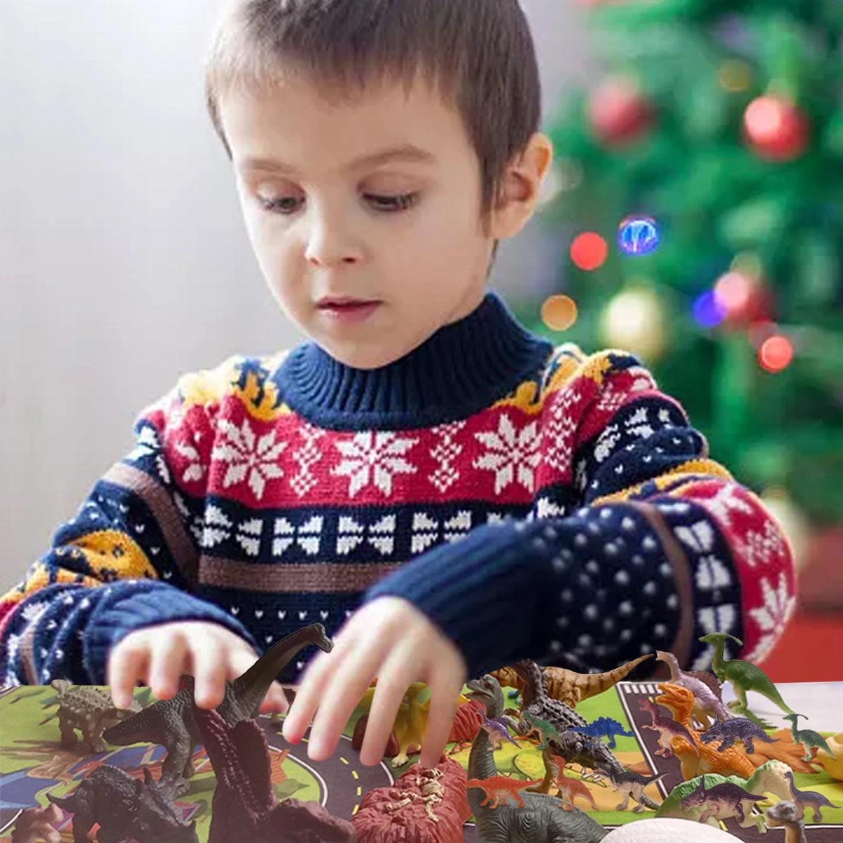 Christmas Countdown Dinosaur Blind Box Toy Set K199