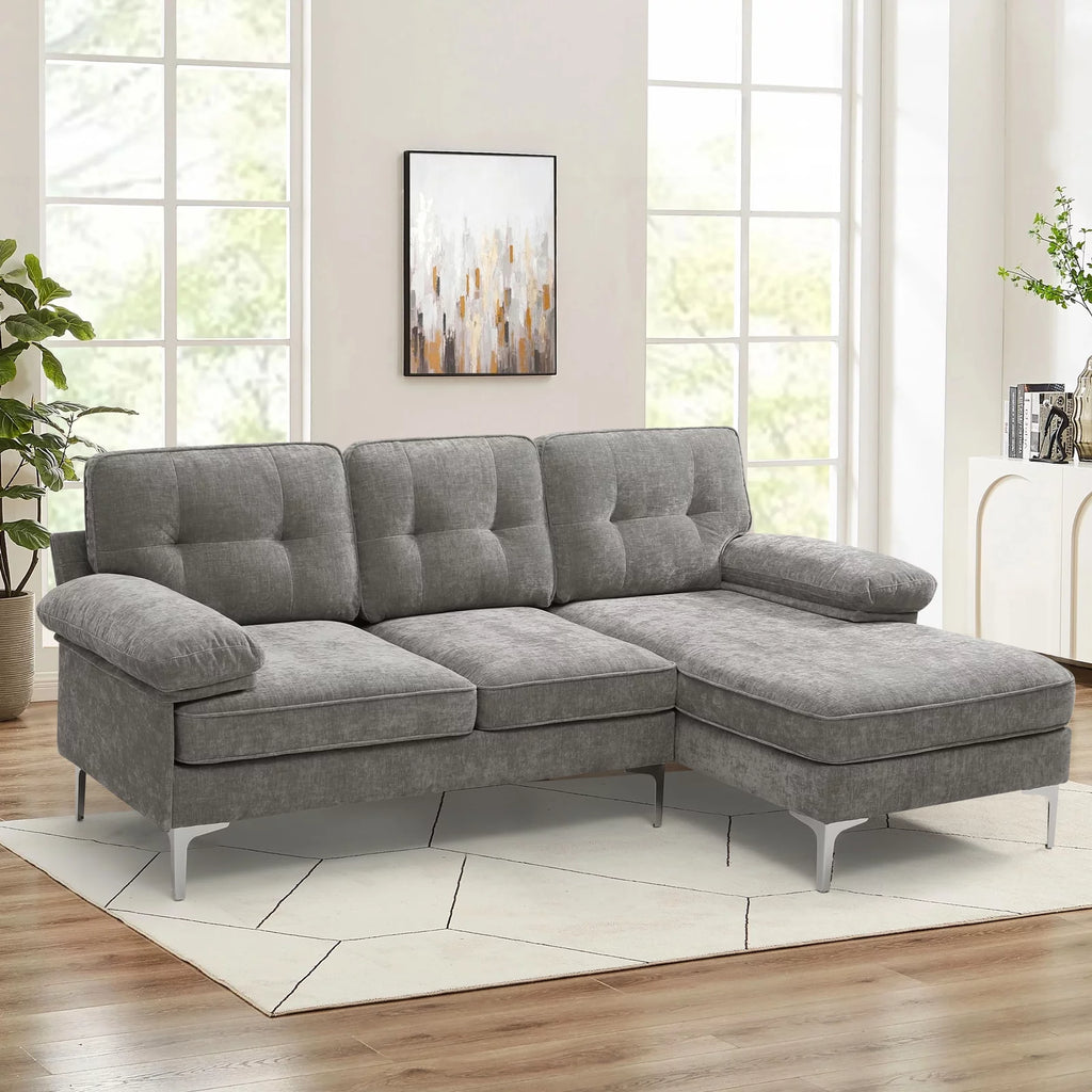 3-Piece Modular Sectional L-Shaped Sofa G6178