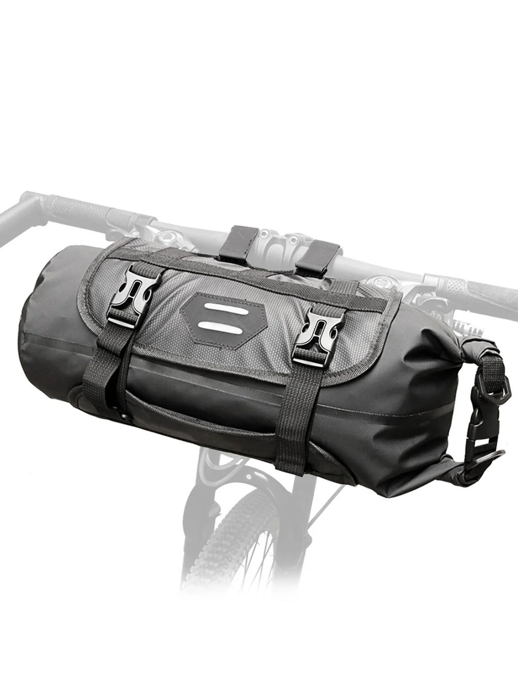 Waterproof Bike Handlebar Bag with Detachable Dry Pack (3-7L) N8501