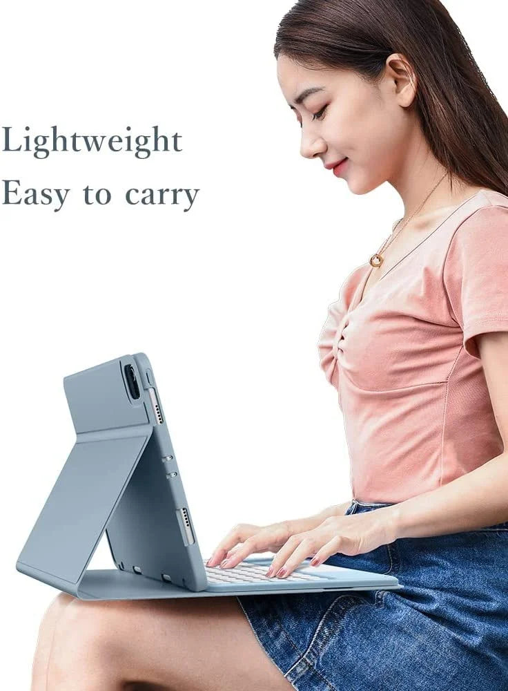 iPad 6th 5th Generation Detachable Bluetooth Keyboard Case with Touchpad G886279