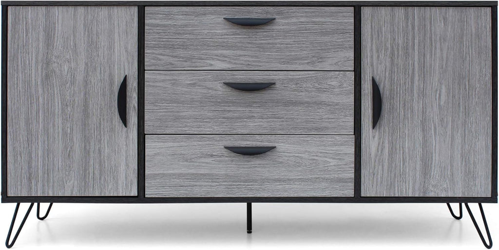 Grey Oak Cabinet O33026