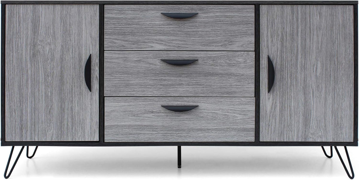 Grey Oak Cabinet O33026