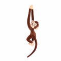 Brown Long-Arm Monkey Plush Doll F98033