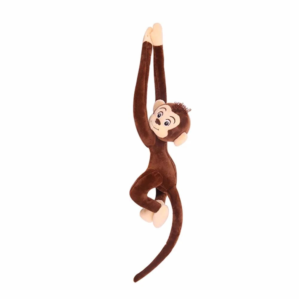 Brown Long-Arm Monkey Plush Doll F98033