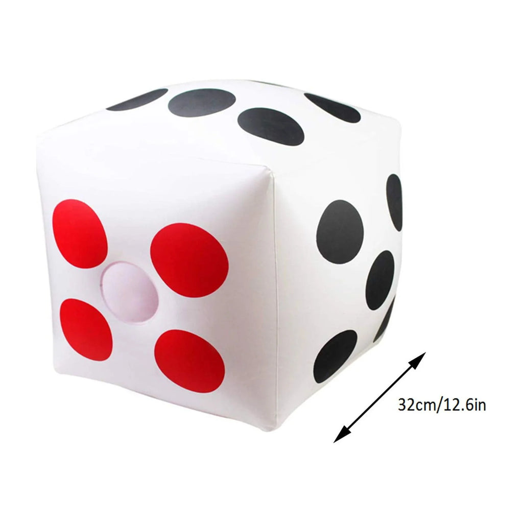 Inflatable Dice Set 13 Inch Outdoor Game Decorations Z183456