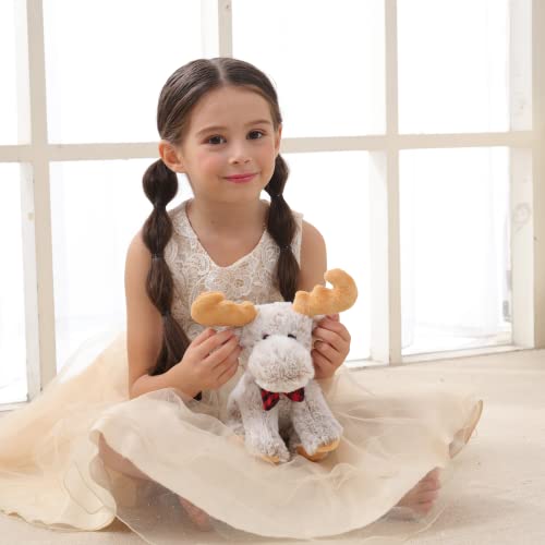 Gray Moose Plush Stuffed Animal M811015
