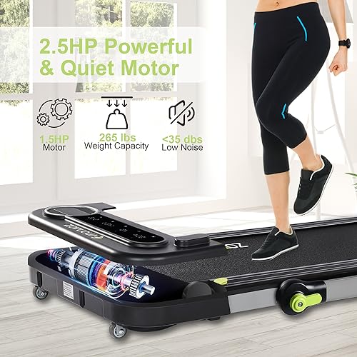 Under Desk Treadmill with Remote Control R3392
