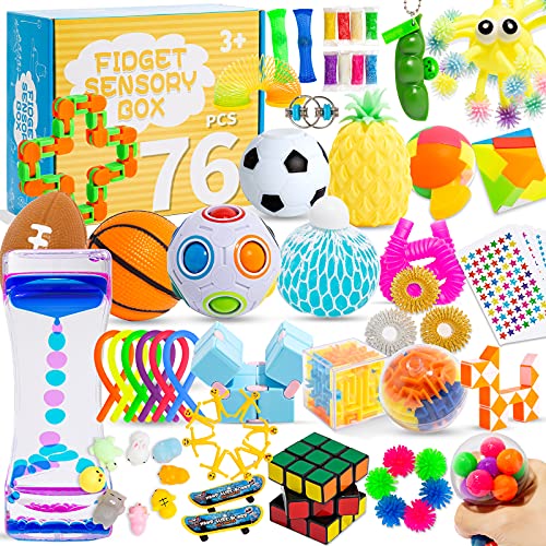 76 Pack Sensory Fidget Toys Set S6326