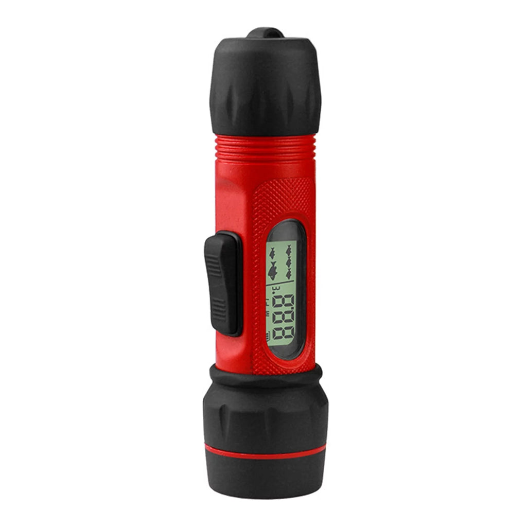 Arealer Sonar Ice Fishing Fishfinder with LED Underwater Light Wireless Handheld Fishfinder with 0.8-90m Detection Depth J880985