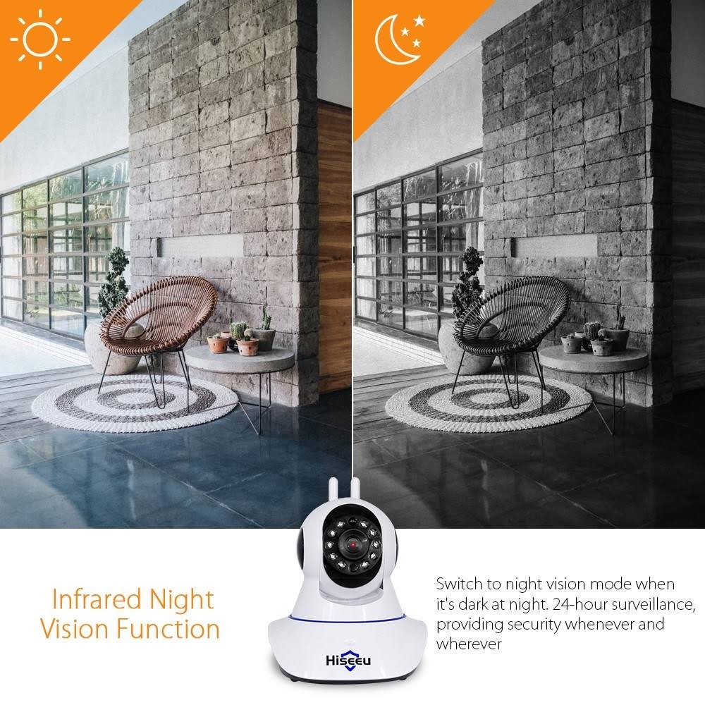1080p Wireless WiFi Pan Tilt HD IP Camera J2526