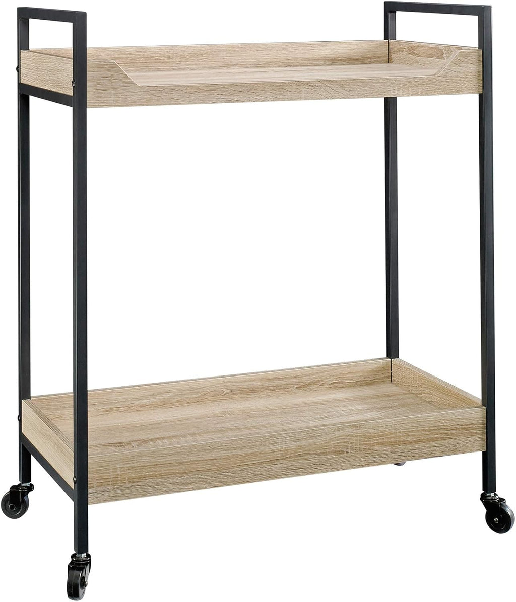 Cart, L: 32.76 x W: 17.28 x H: 36.02, Charter Oak finish Z46585