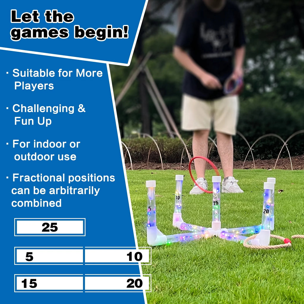 Ring Toss Game with Led Lights I385