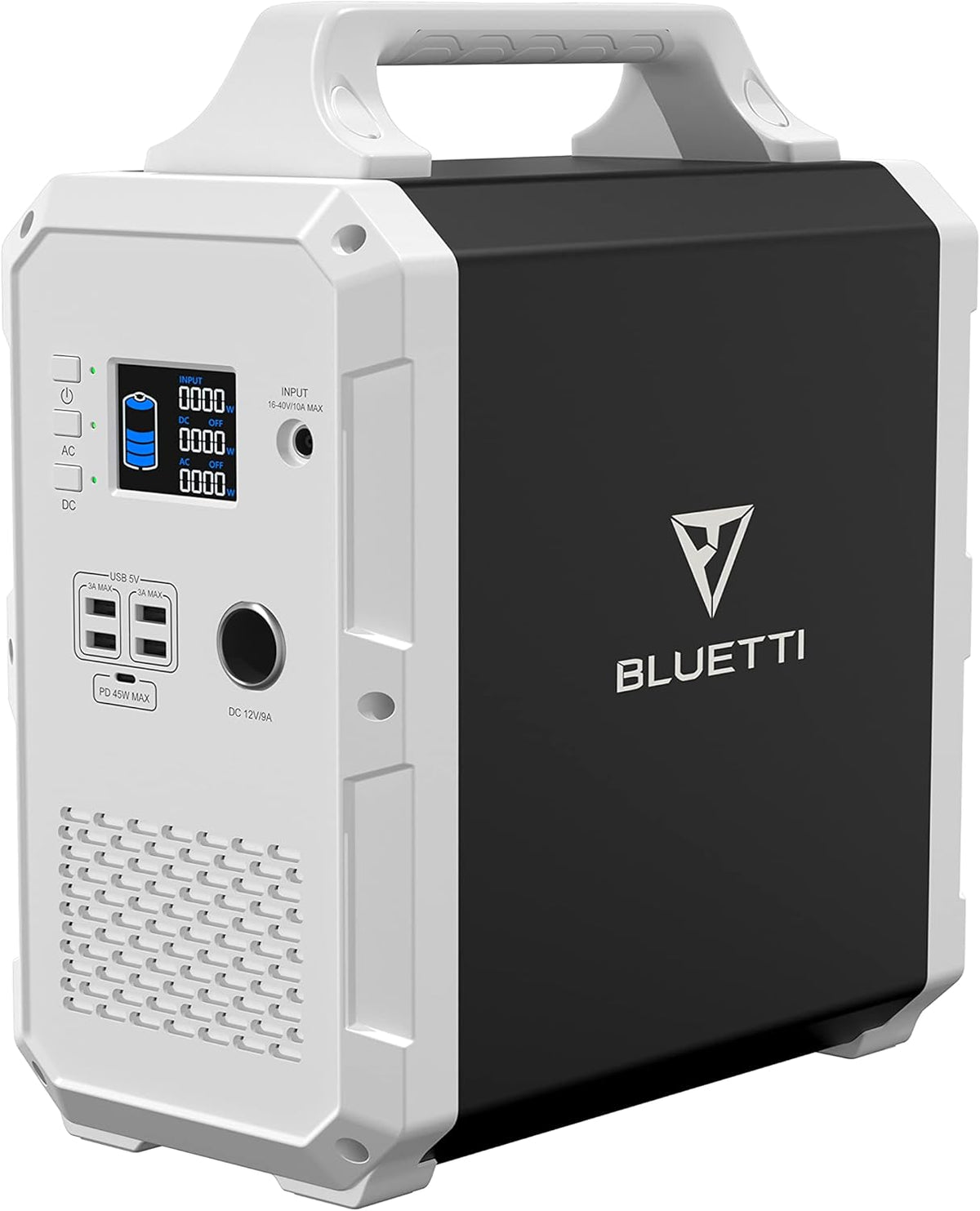 Portable Power Station 1200Wh 1000W Solar Generator with 2x110V AC Outlets O495