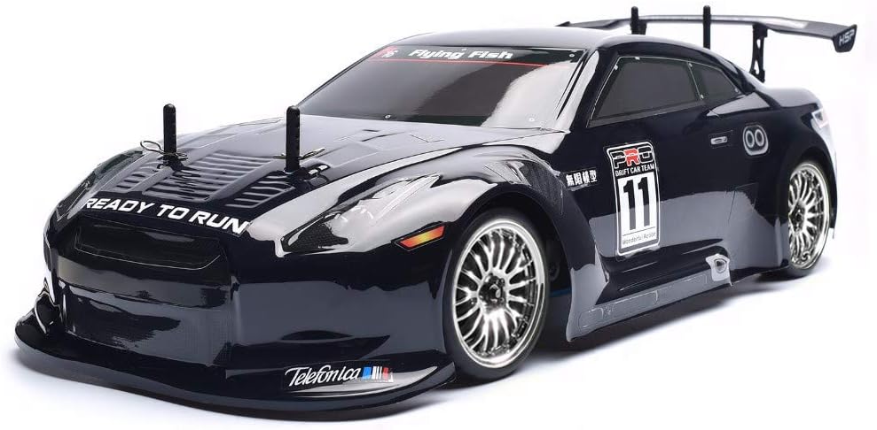 Black 1:10 4wd Electric Racing Rc Car W765