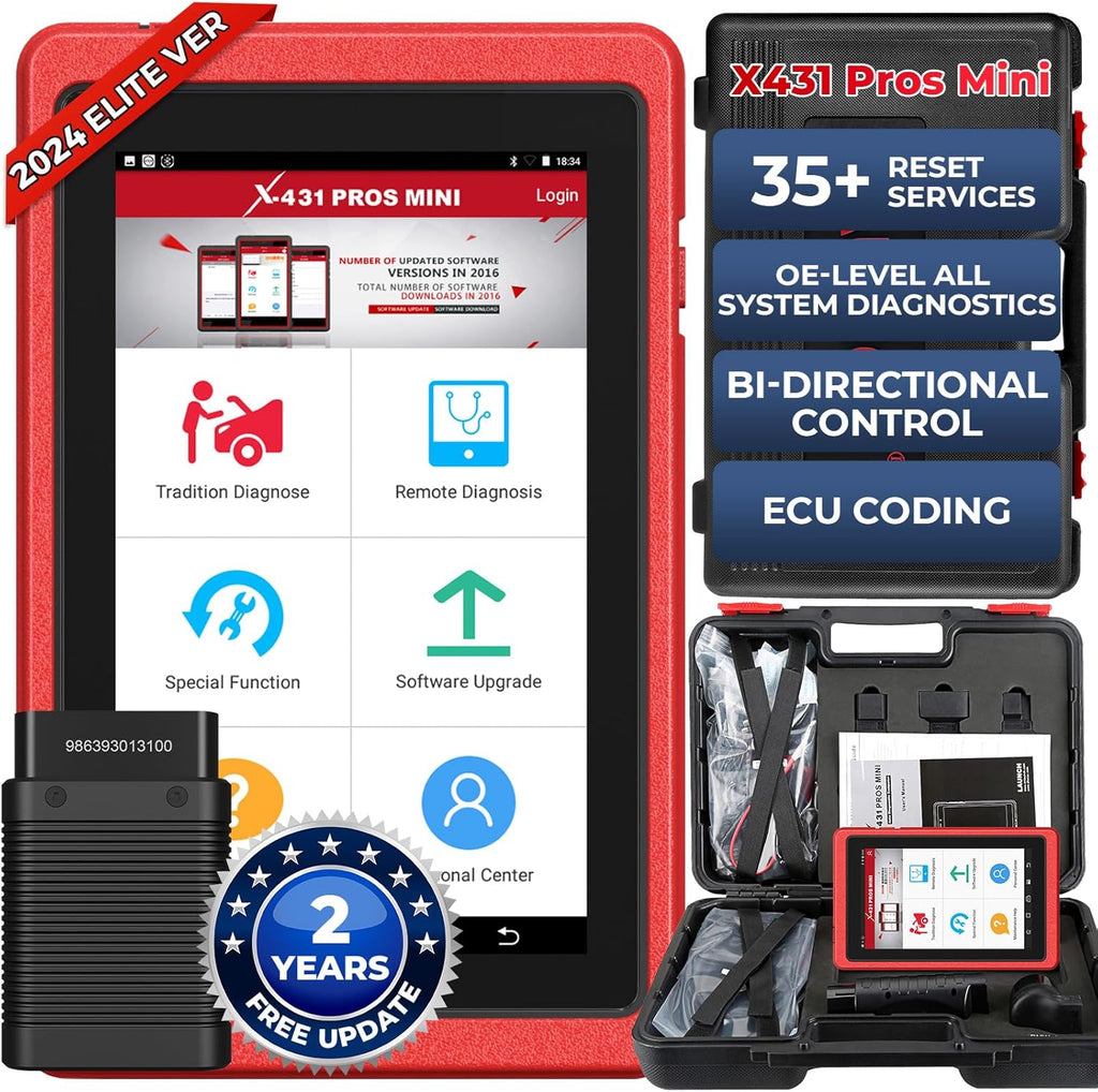 ECU Coding Diagnostic Scanner Bi-Directional Scanner with Bluetooth E15316