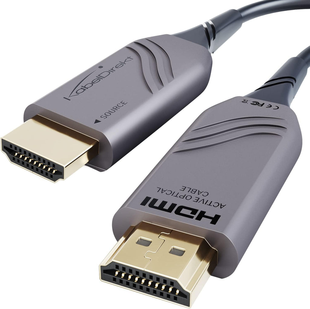 25ft 8K HDMI 2.1 Optical Ultra High Speed HDMI Cable O960529