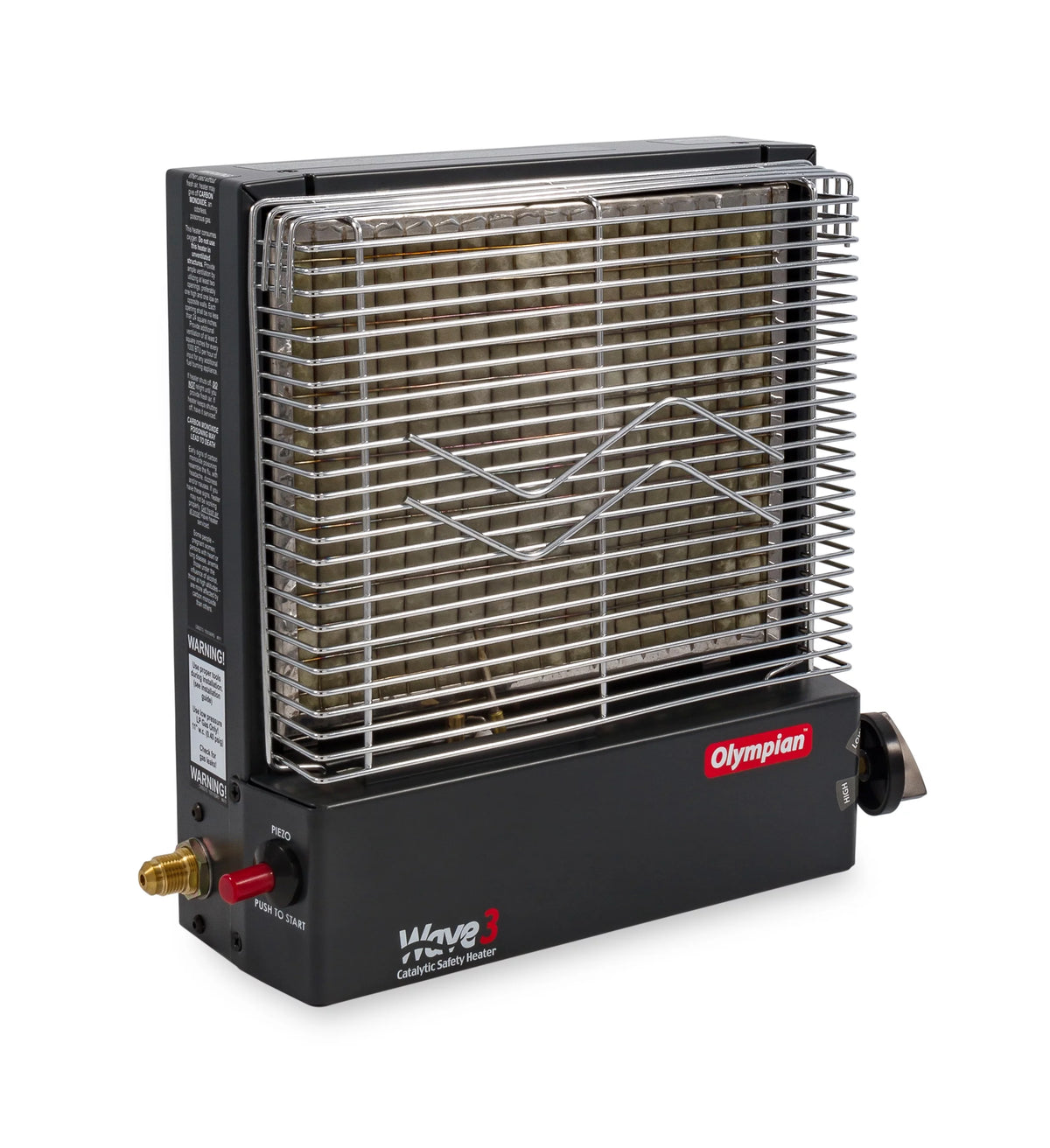 Adjustable 1600 to 3000 BTU LP Gas Catalytic Safety Heater F470795