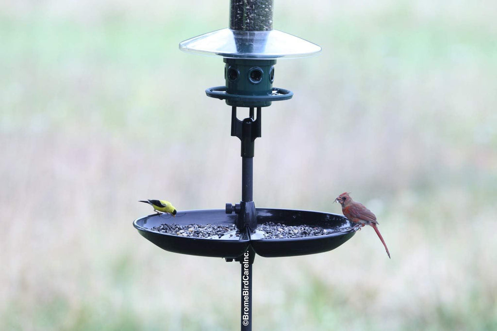 Pack of 2 Seed Catcher Tray for Wild Bird Feeders S368225