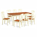 9 Piece Wood Dining Table Set M222