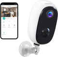 Wireless Rechargeable Battery Powered 1080P WiFi Security Camera with Night Vision, 2-Way Audio, IP65 Waterproof Q957827
