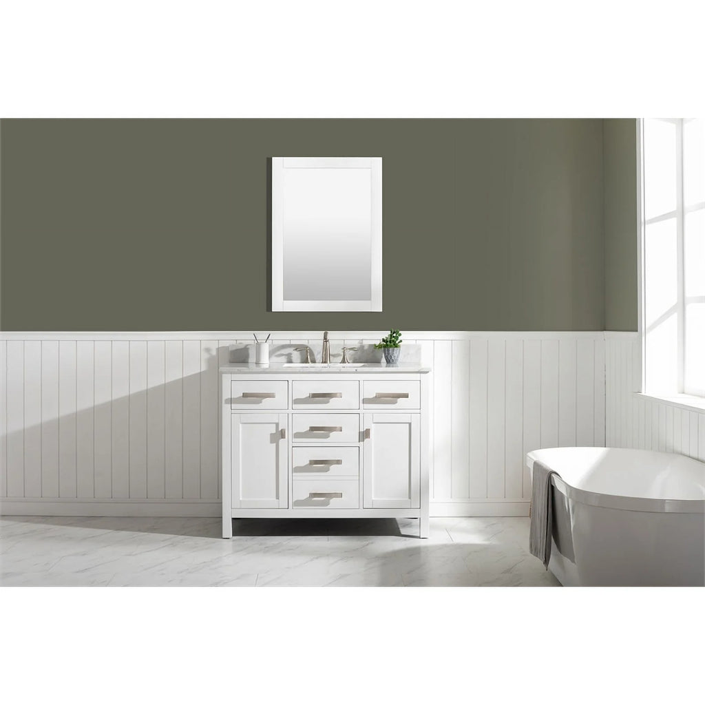 42" Single White Vanity I107924