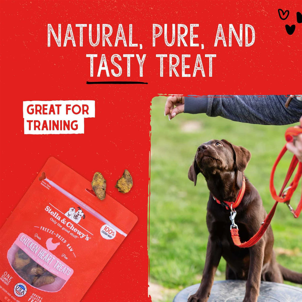 Chicken Hearts Freeze-Dried Dog Treats L4759