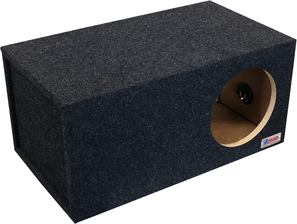 Single 12" Vented Carpeted Subwoofer Enclosure E487682