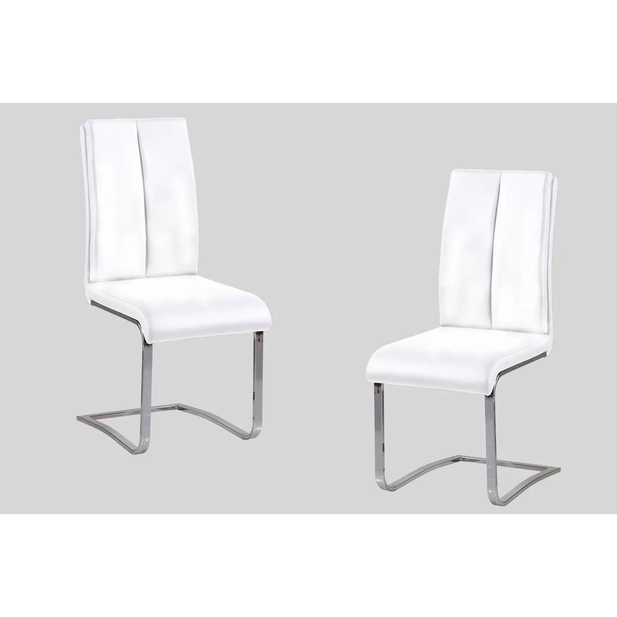 White 5-piece Solid Wood Dining Set L59991