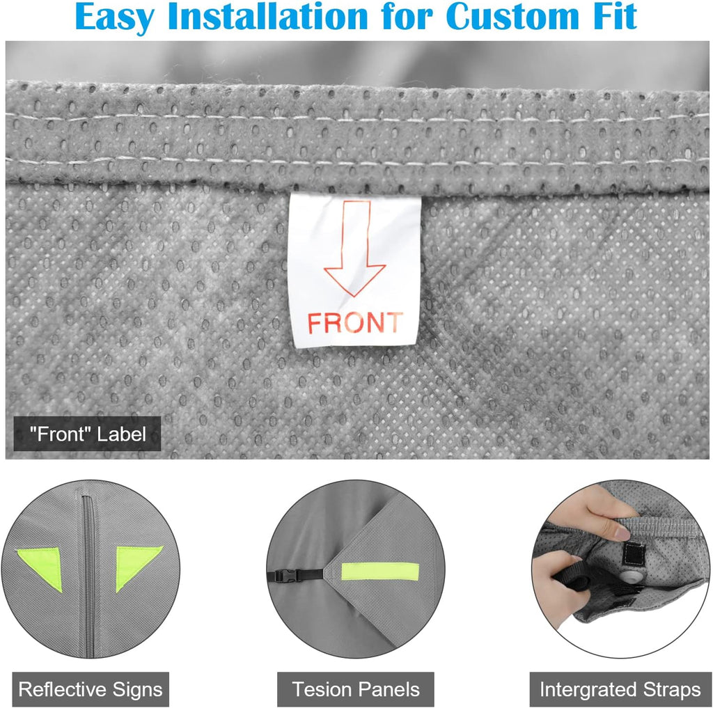 Upgraded 5-ply Class C RV Cover Fits 23'-26' RVs J352347