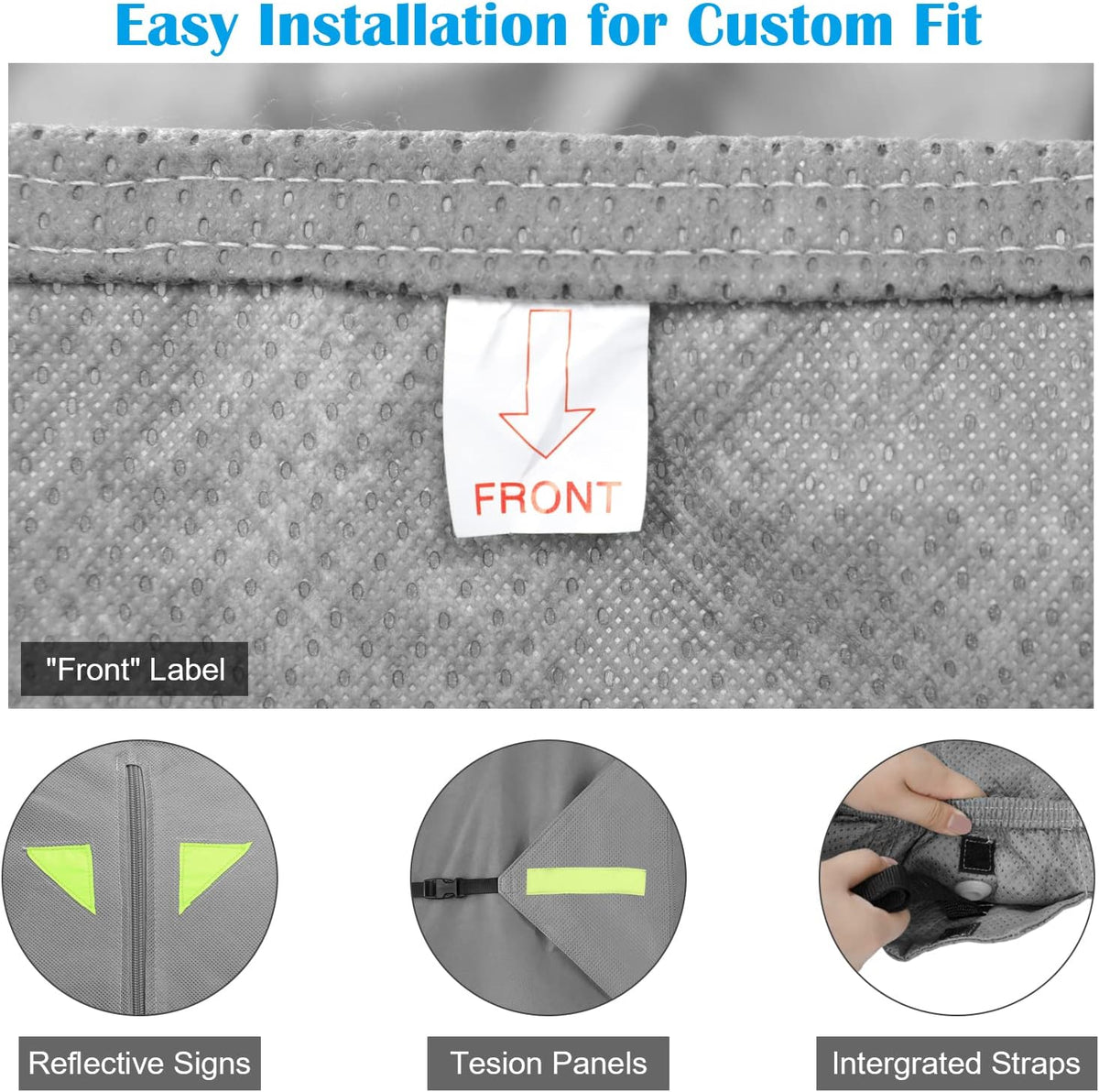 Upgraded 5-ply Class C RV Cover Fits 23'-26' RVs J352347