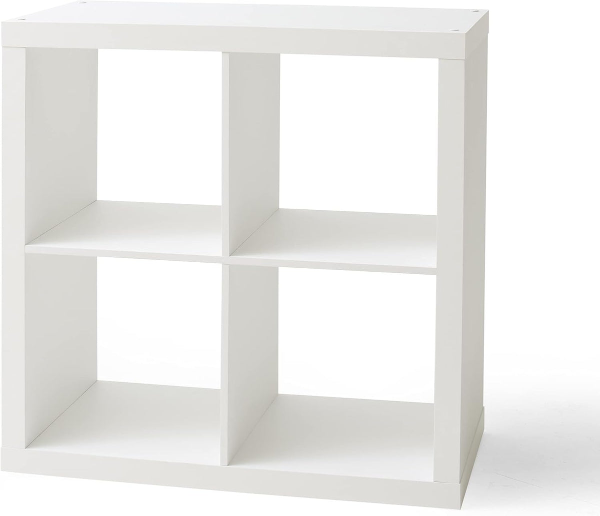 White 4-Cube Square Storage Cabinet J126759