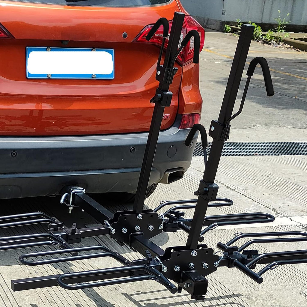 Foldable 4 Tray Hitch Mount Bike Rack H210