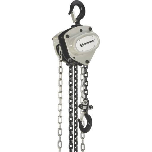 Manual Chain Hoist 2200-Lb. Capacity 20ft. Lift D37309