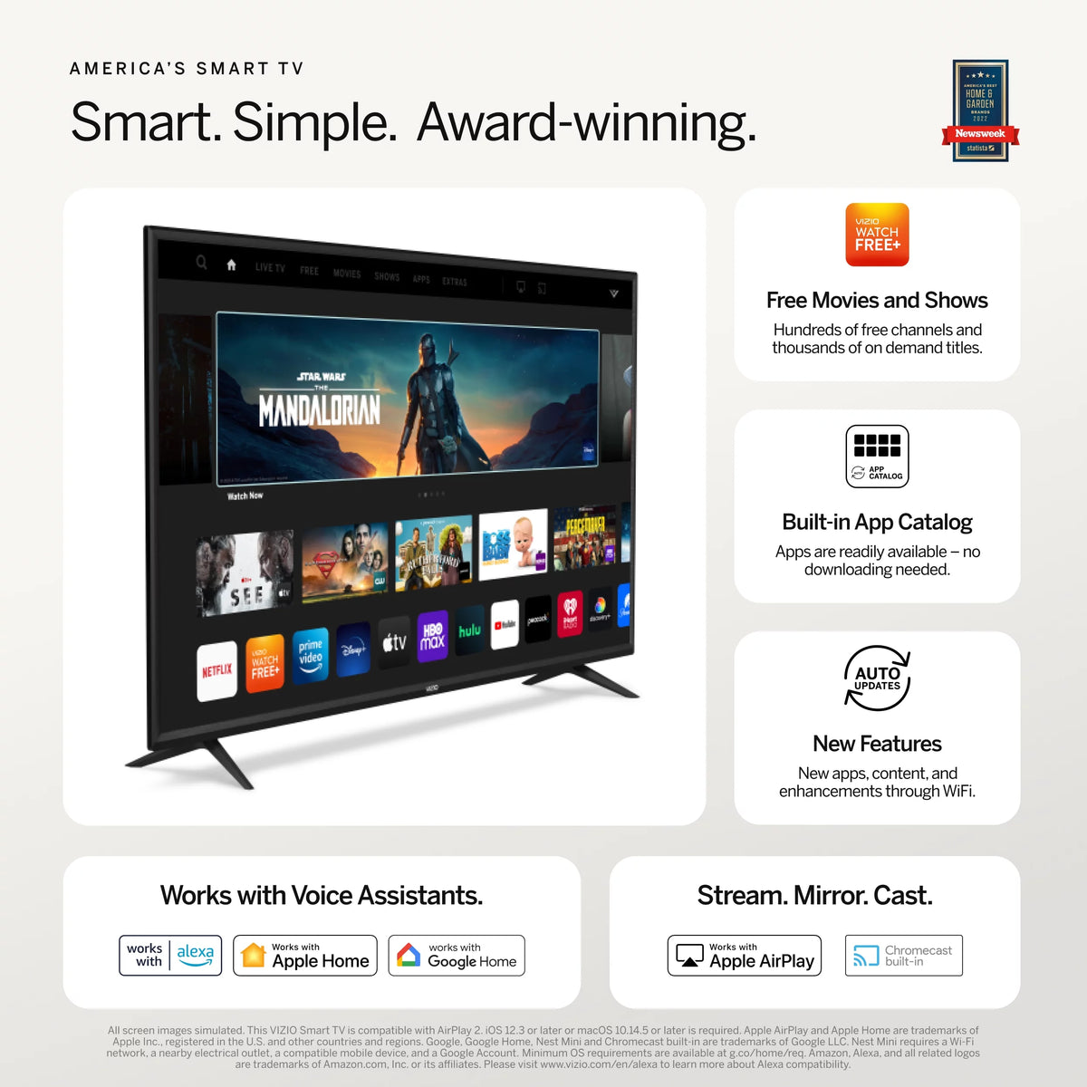 50 Class 4K QLED HDR Smart TV T568322