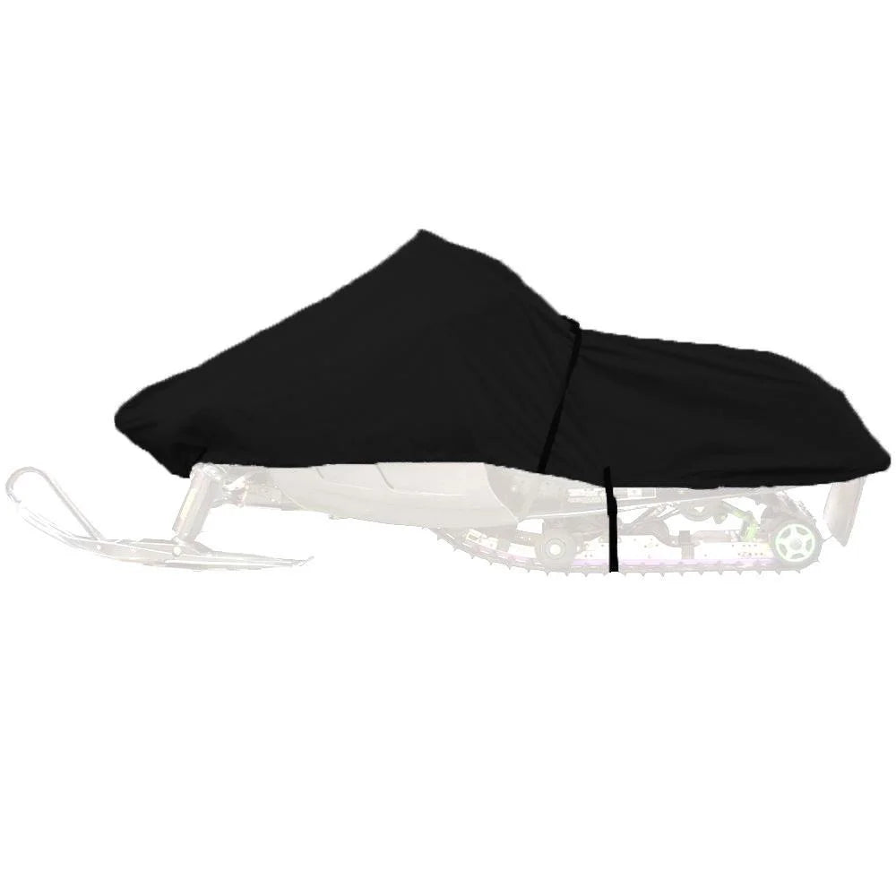 200 Denier All Black Snowmobile Cover W167