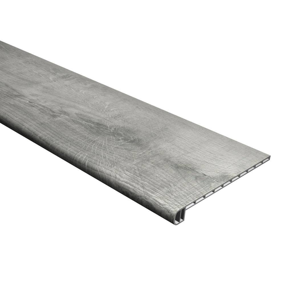 Vinyl Pro 11.5-in x 48-in Hickory Stair Tread in Gray G656570