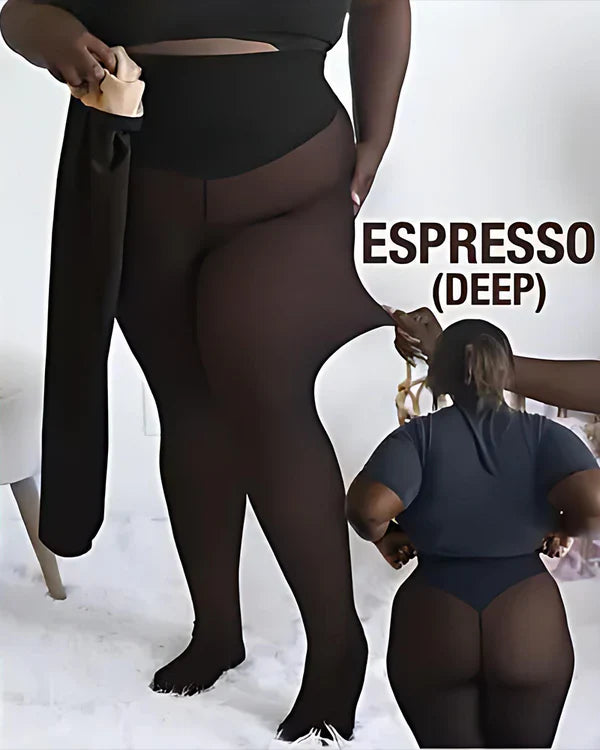 Compression Fleece Lined Tights O876