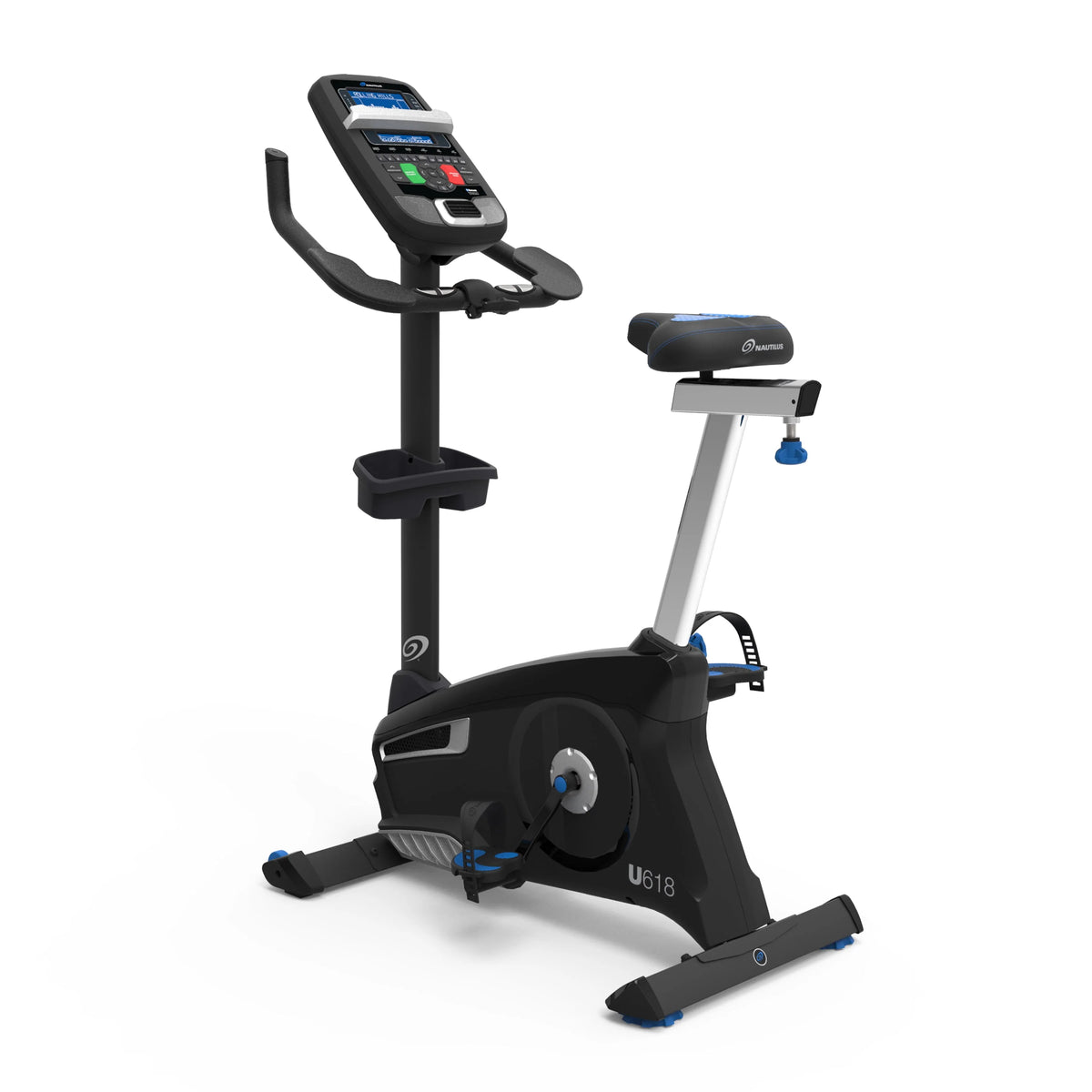 Upright Exercise Bike with Bluetooth Connectivity and 25 Levels of Resistance L77610