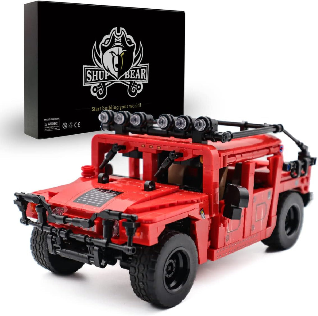 Red Racing Car Building Blocks Set 953PCS P61437