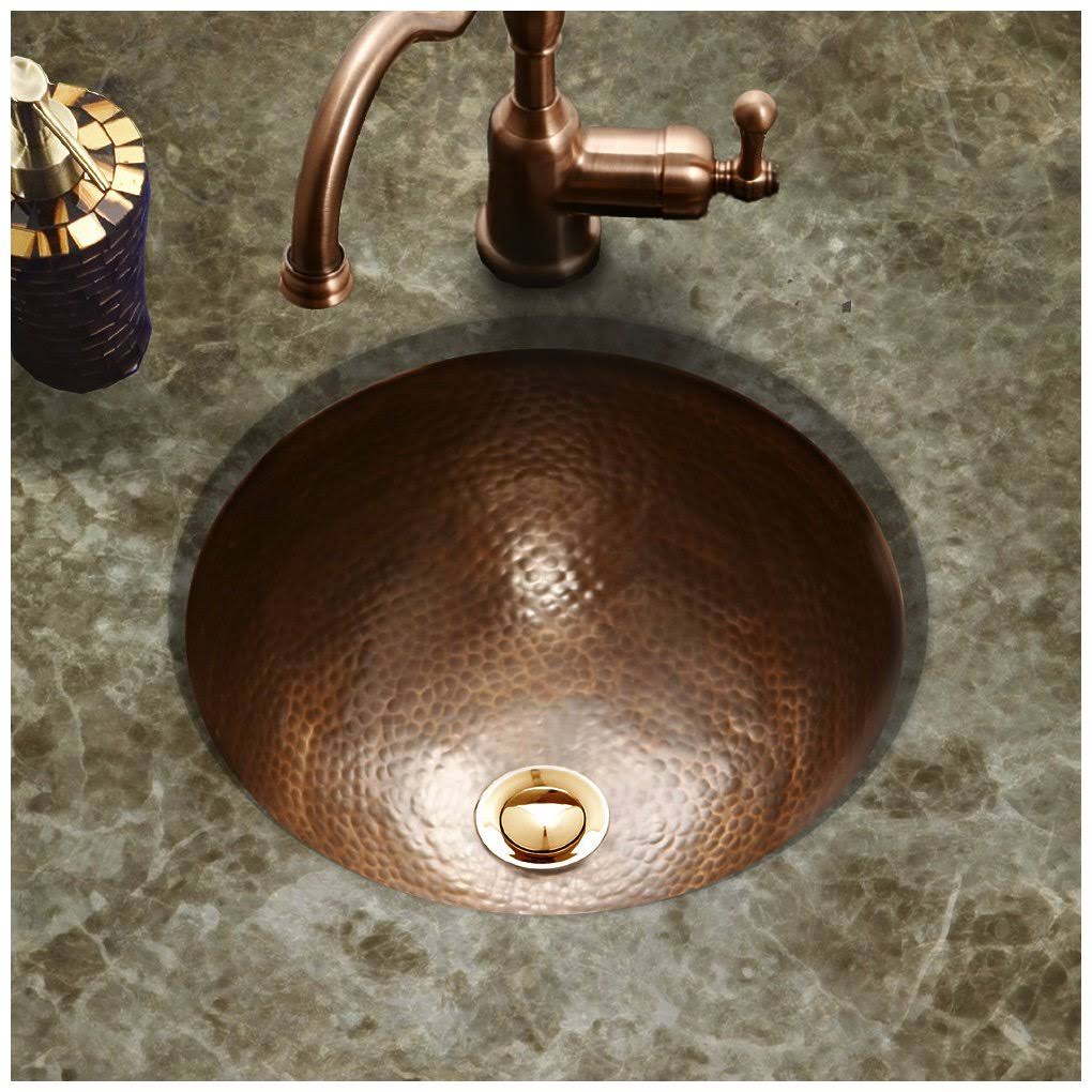 Antique Copper Undermount Lavatory Sink D853103