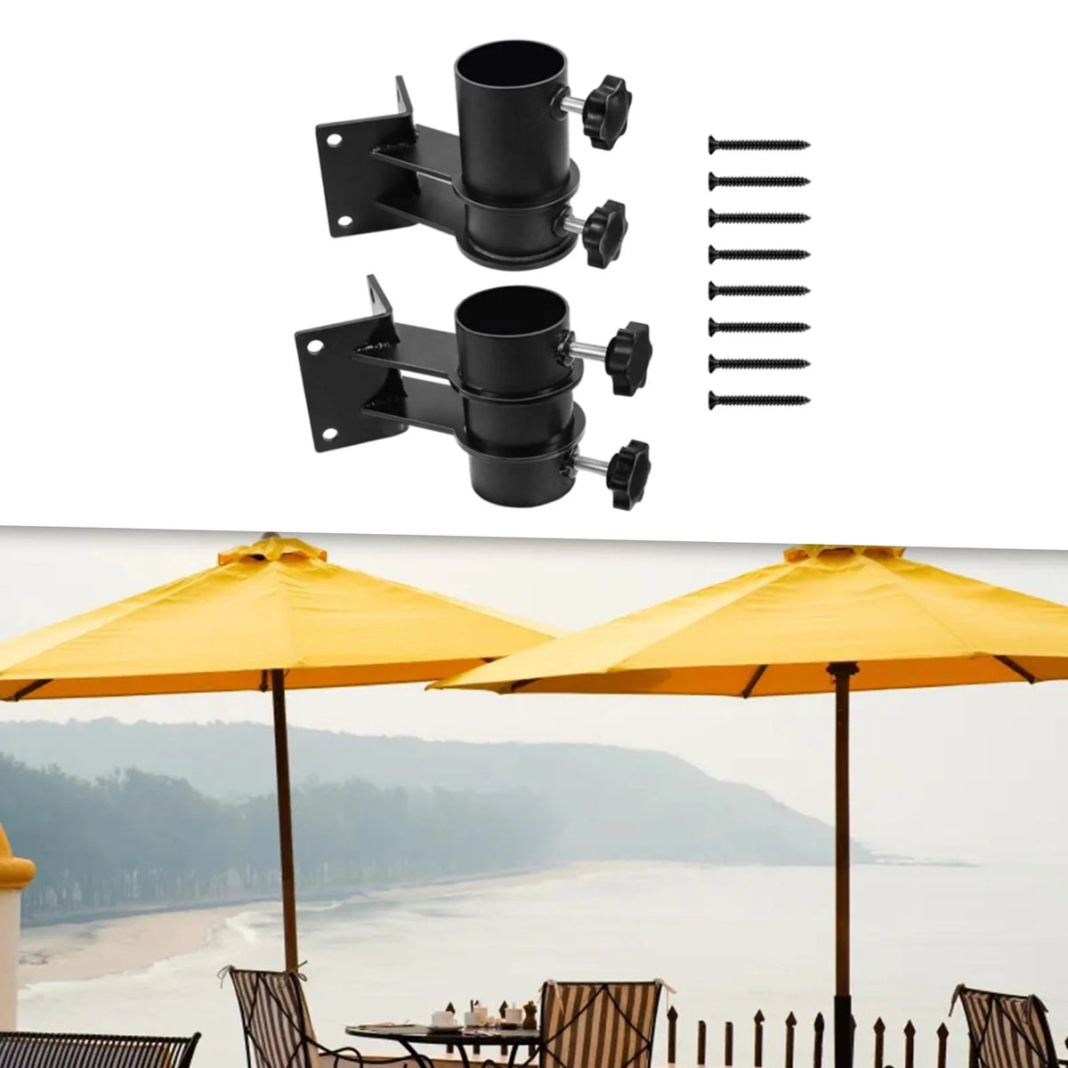 Adjustable Patio Umbrella Stand Mount K84413