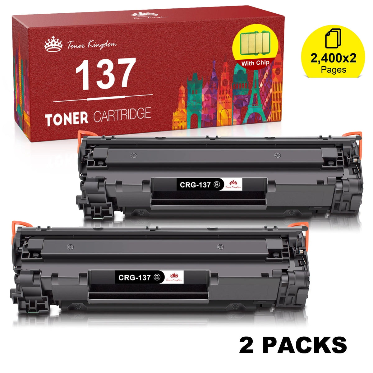 Black 2-Pack Toner Cartridge X92806