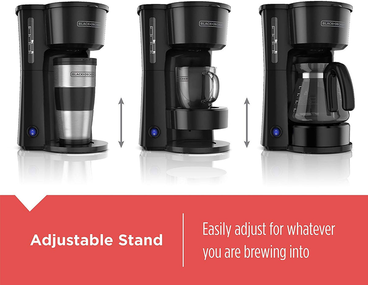 4-in-1 5-Cup Station Coffeemaker Y450