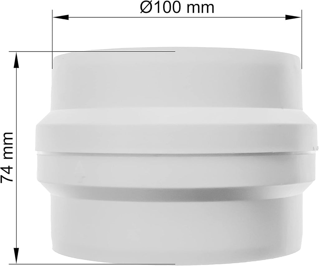 4 Inch Duct Coupler Pack of 2 A83698