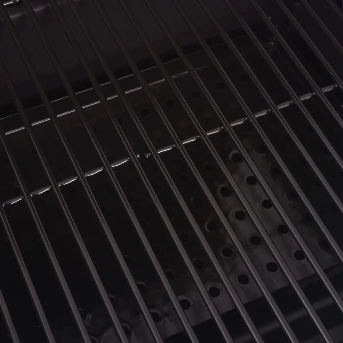 BBQ Charcoal Smoker with Bottom Shelf Black J4906